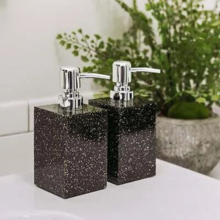 Balanced & Beautiful – Black & White Spa Vibes with Rhinestone Glamour