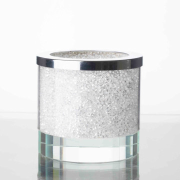 Crystal-Filled Candle Holder (CLX)