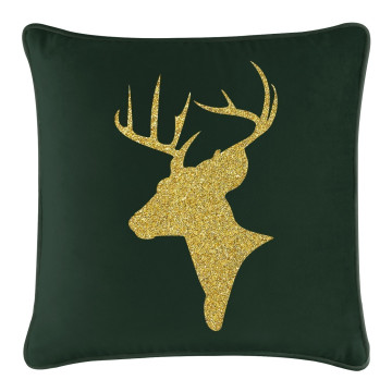 Reindeer Bust Pillow