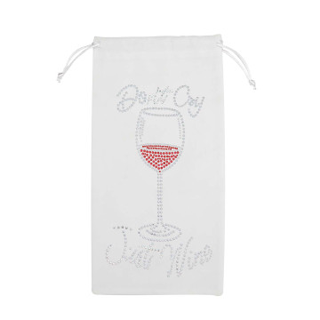 Don't Cry, Just Wine Wine Bag