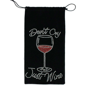Don't Cry, Just Wine Wine Bag