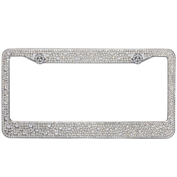 Strass License Plate Frame