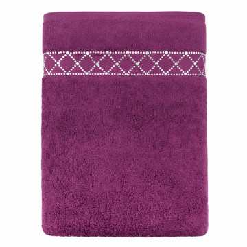 Atlas Bath Towel - Purple