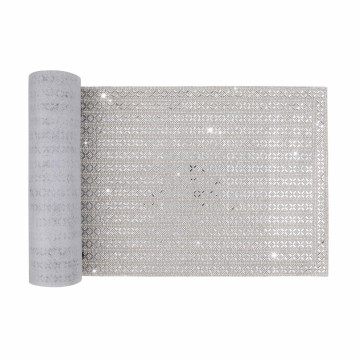 Madison Avenue Table Runner - Silver - 72