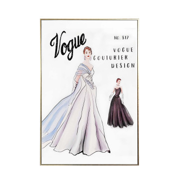 Vogue Gown Wall Art