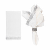 Stripe Napkin (Set of 2) - White