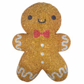 Gingerbread Man Shaped Pillow
