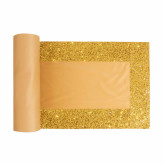 Luminous Border Table Runner - Gold