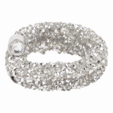 Luminous Swirl Napkin Ring - Set of 4