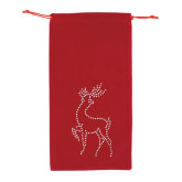 Reindeer Wine Bag