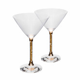 Vetrina Stem Martini Glass - Set of 2 in Gift Box - Gold