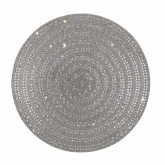 Madison Avenue Placemat - Charcoal