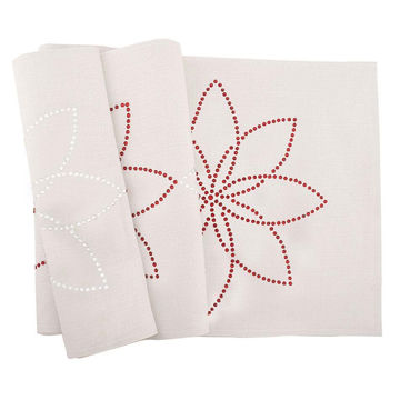Poinsettia Table Runner