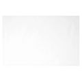 Dark blue rectangular placemat made of soft fabric with a smooth texture and stitched edges. Dark blue rectangular placemat made of soft fabric with a smooth texture and stitched edges.