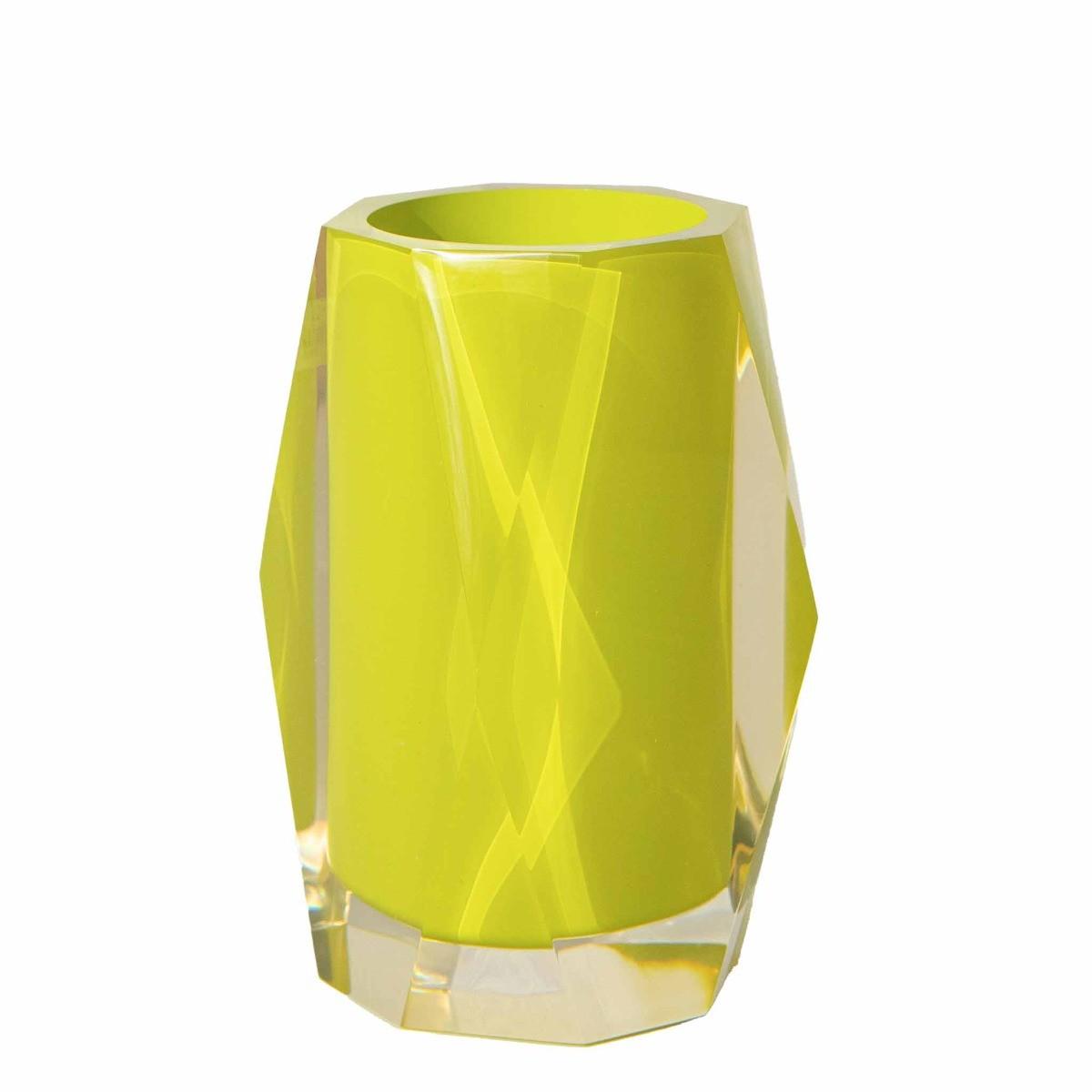 Faceted&#x20;Tumbler&#x20;-&#x20;Yellow