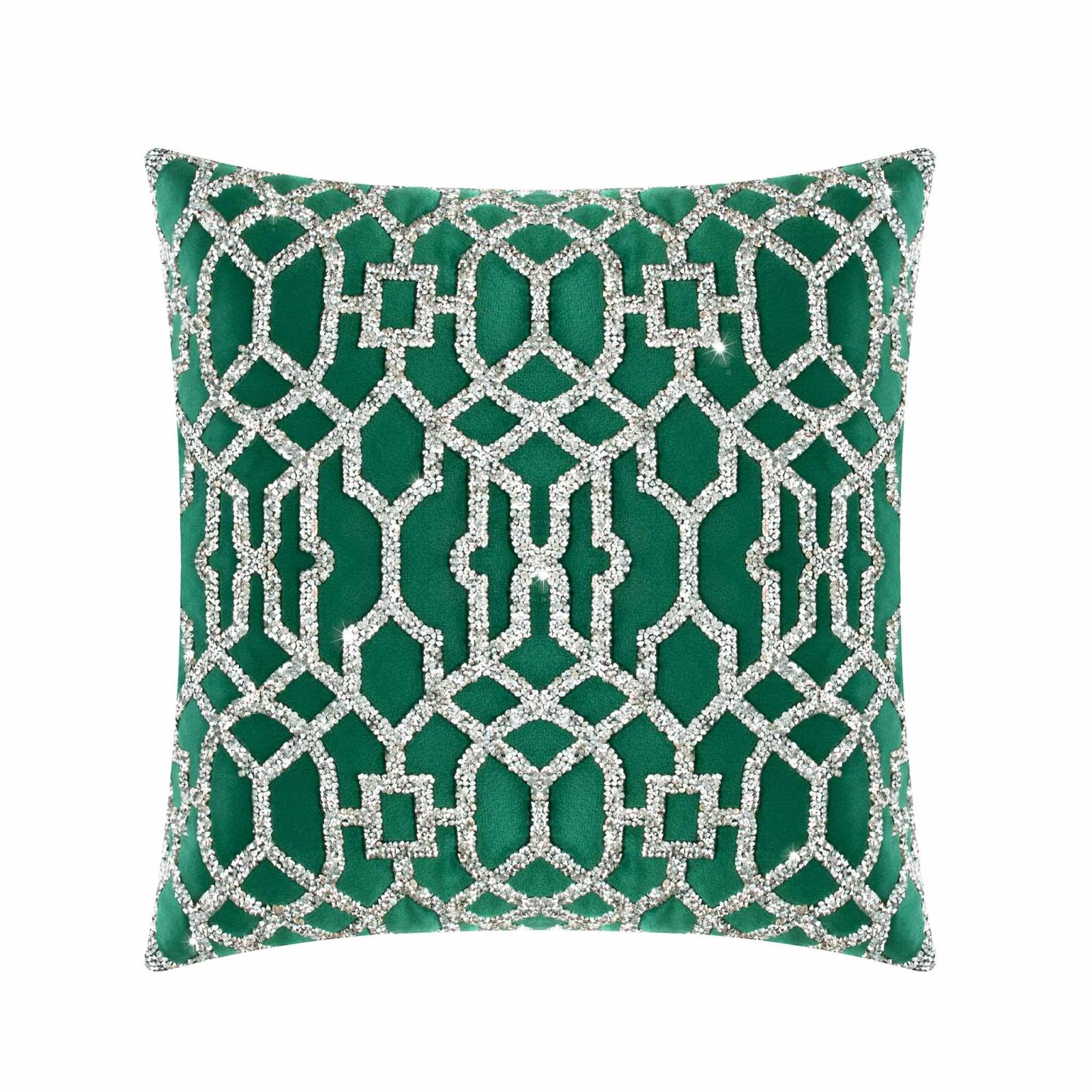 Lattice&#x20;Pillow&#x20;-&#x20;16x16&#x20;-&#x20;Emerald