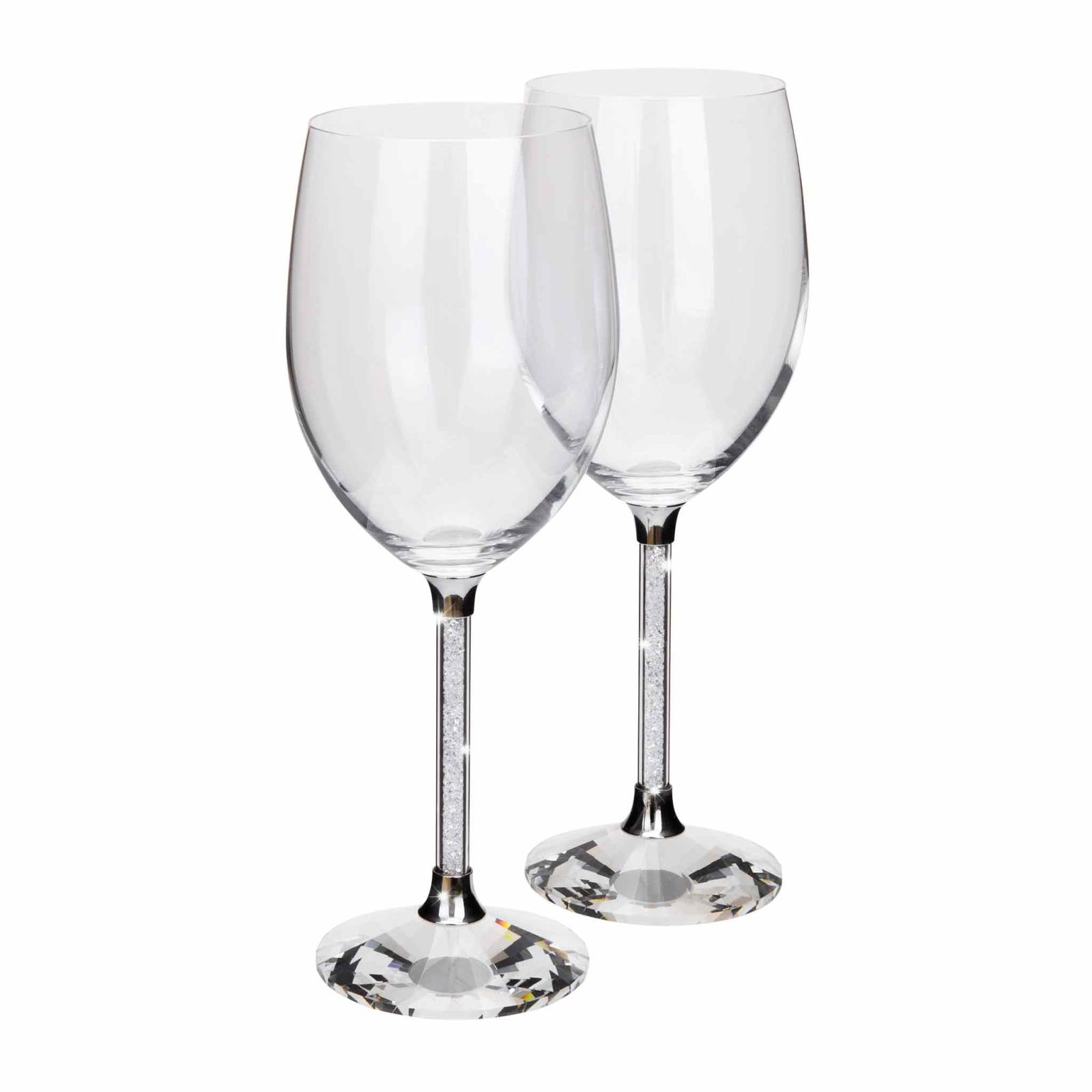 Vetrina&#x20;Stem&#x20;Wine&#x20;Glass&#x20;-&#x20;Set&#x20;of&#x20;2&#x20;in&#x20;Gift&#x20;Box&#x20;-&#x20;Silver