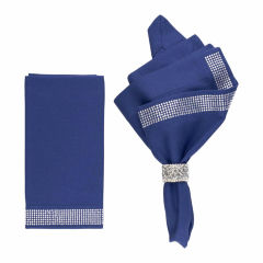 Stripe Napkin (Set of 2) - Navy