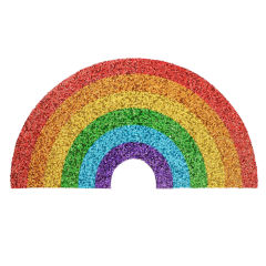 Luminous Rainbow Placemat