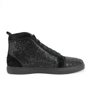 Strass&#x20;Rhinestone&#x20;High-Top&#x20;Sneakers