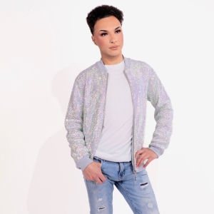 Strass&#x20;Rhinestone&#x20;Bomber&#x20;Jacket