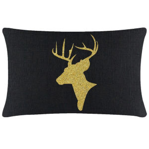 Reindeer Bust Pillow