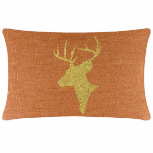 Reindeer Bust Pillow