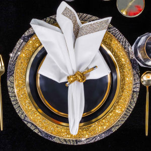 Luminous&#x20;Knot&#x20;Napkin&#x20;Ring&#x20;&#x28;Set&#x20;of&#x20;4&#x29;