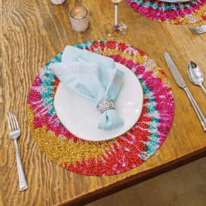 Luminous&#x20;Tie&#x20;Dye&#x20;Placemat