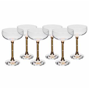 Vetrina&#x20;Stem&#x20;Coupe&#x20;Glass&#x20;-&#x20;Set&#x20;of&#x20;6&#x20;-&#x20;Gold
