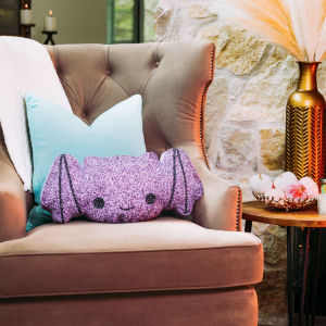 Bonnie&#x20;Bat&#x20;Shaped&#x20;Pillow
