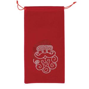 Santa Wine Bag