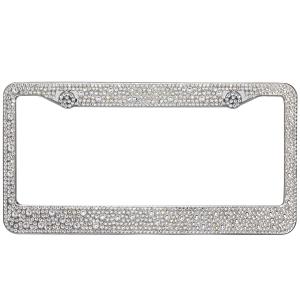 Strass License Plate Frame