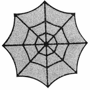 Luminous Spiderweb Placemat
