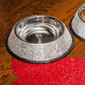 Strass&#x20;Pet&#x20;Bowl