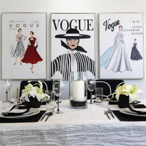 Vogue&#x20;Stripe&#x20;Wall&#x20;Art
