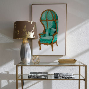 Gold&#x20;Chair&#x20;Wall&#x20;Art