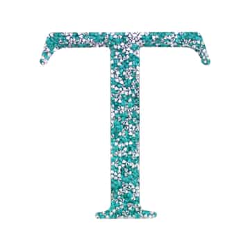 Greek Monogram Letter - Aqua - Alpha