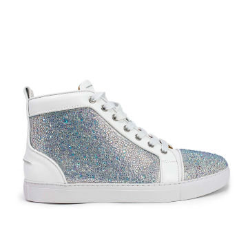 Strass Rhinestone High-Top Sneakers