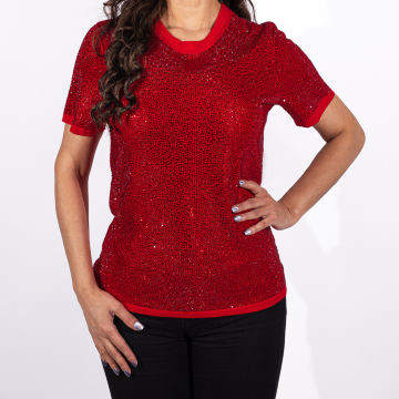 Strass Rhinestone T-Shirt