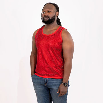 Strass Rhinestone Tank