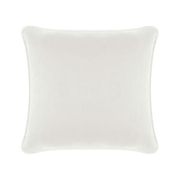Coordinating Pillow - 24x24 - White Velvet