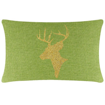 Reindeer Bust Pillow