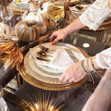 Gilded&#x20;Round&#x20;Beaded&#x20;Placemat