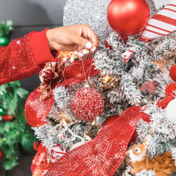 Luminous Tree Ornament (Set of 6)