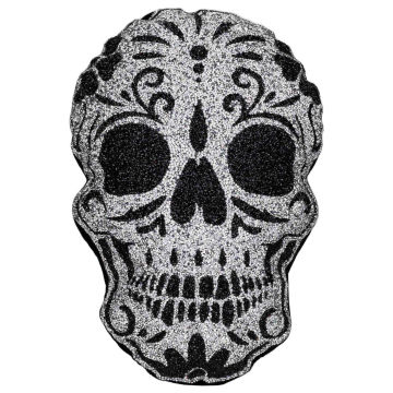 Sugar Skull Shaped Pillow