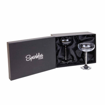 Vetrina&#x20;Stem&#x20;Coupe&#x20;Glass&#x20;-&#x20;Set&#x20;of&#x20;2&#x20;in&#x20;Gift&#x20;Box&#x20;-&#x20;Gold