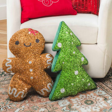 Christmas&#x20;Tree&#x20;Shaped&#x20;Pillow