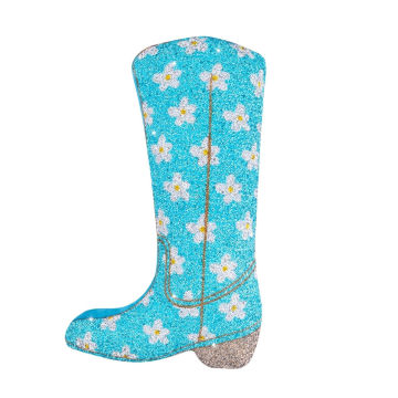 Flower Boot Shaped Pillow