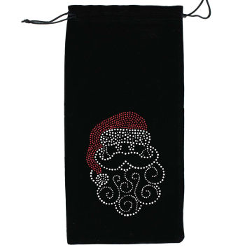 Santa Wine Bag